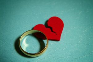 Post-Judgment Modifications New Jersey - ring and broken heart